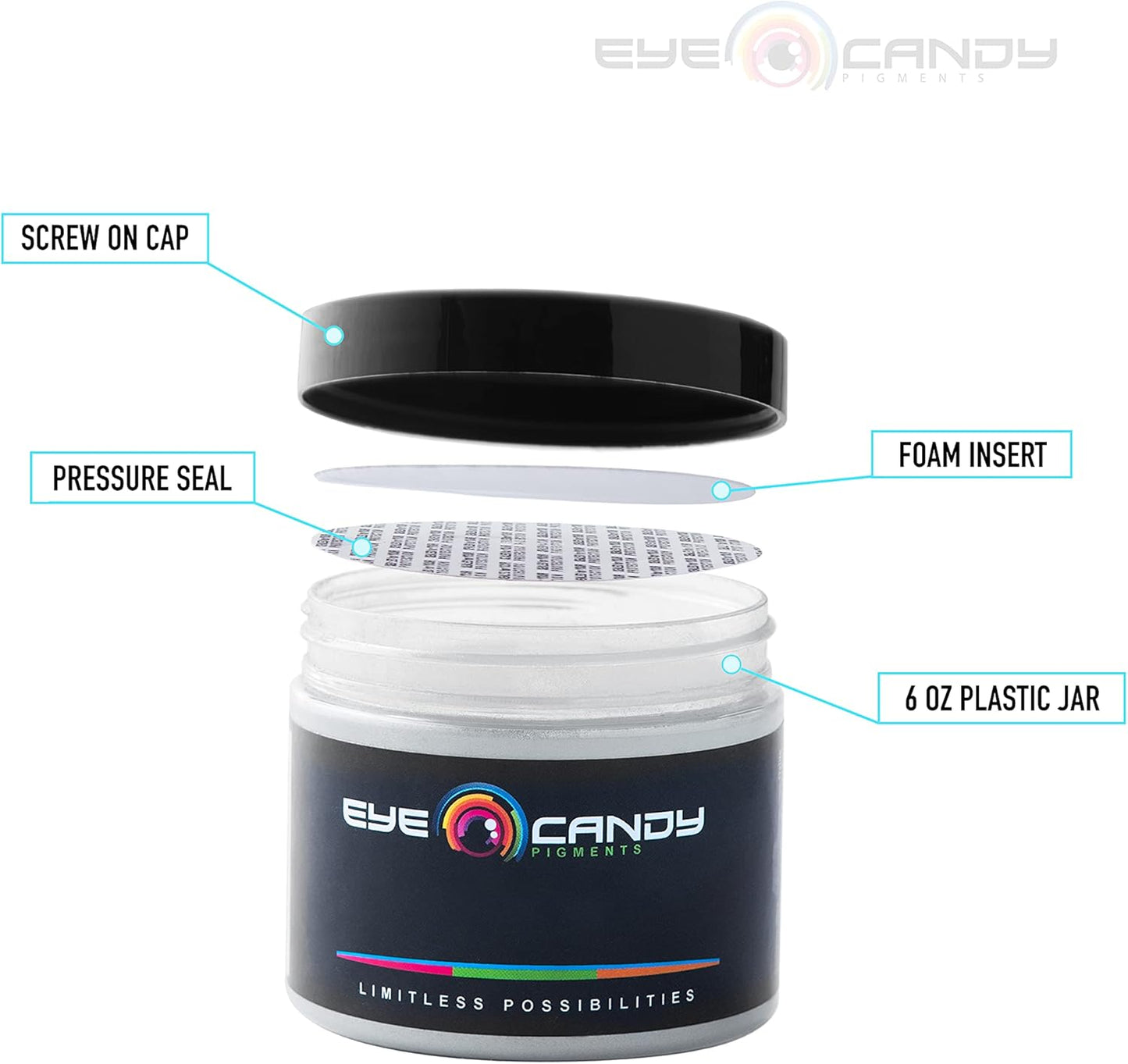 Eye Candy Pigments Premium Copper Mica Powder - Penny Copper (50gr) - for Epoxy, Resin, Soap, Paint, Woodworking, Acrylic Pouring, Bath Bombs, Fishing Lures - DIY Arts and Crafts Additive