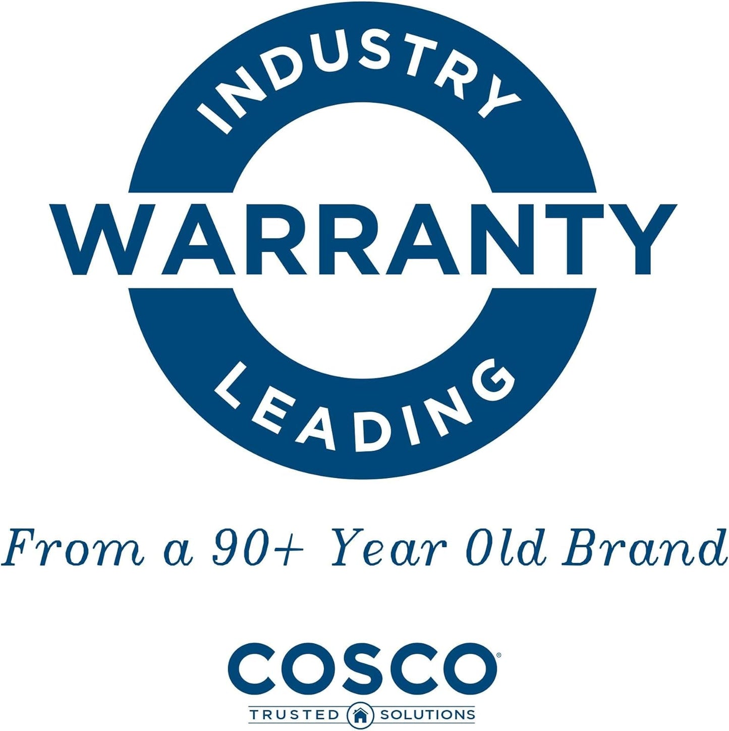 COSCO 4 ft. Straight Folding Utility Table, White, Indoor & Outdoor, Portable Desk, Camping, Tailgating, & Crafting Table