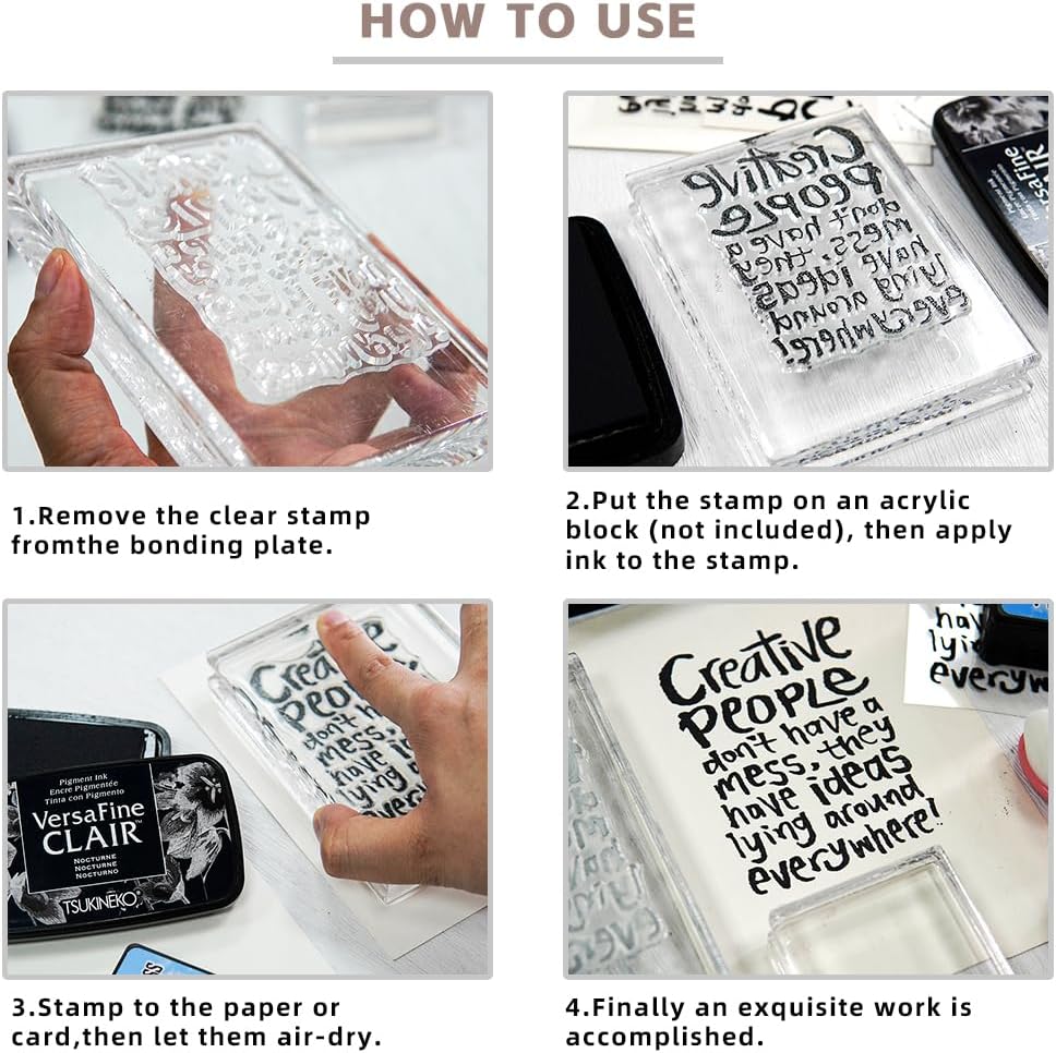 Halloween Clear Silicone stampReusable Stamp with Pumpkins, Skulls, Bats, Santa Claus, and Holiday Designs. Used for Making Cards, scrapbooks, and DIY templates (Scarecrow)