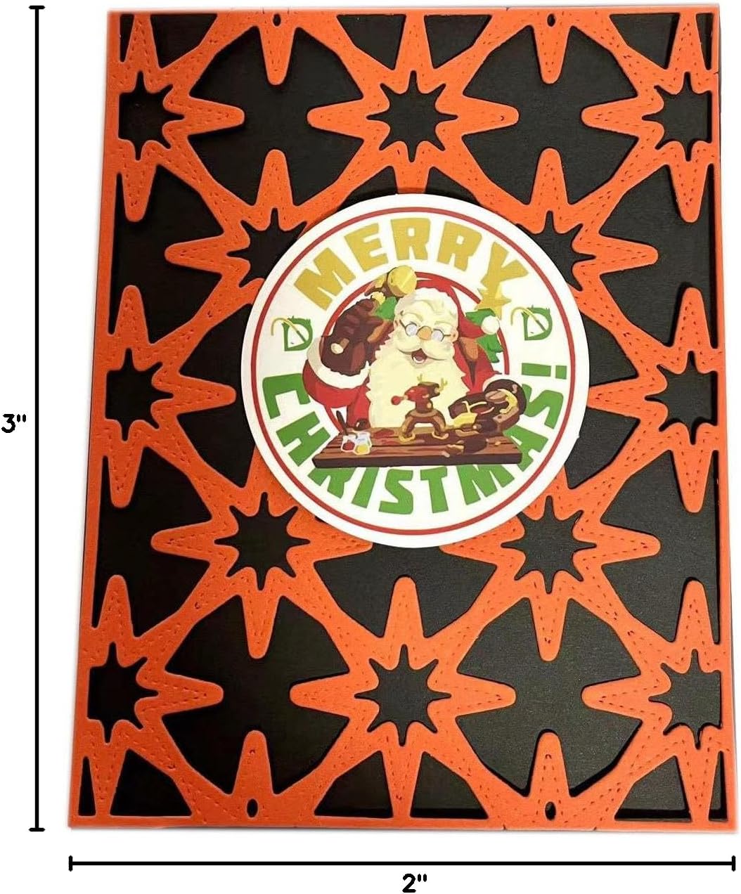 Mvchifay Cutting Dies for Card Making Metal Die-Cuts Scrapbooking Tool Hollow Frame DIY Craft Punch Template Embossing for Paper Album Decor(3 Christmas Balls-12x12cm)