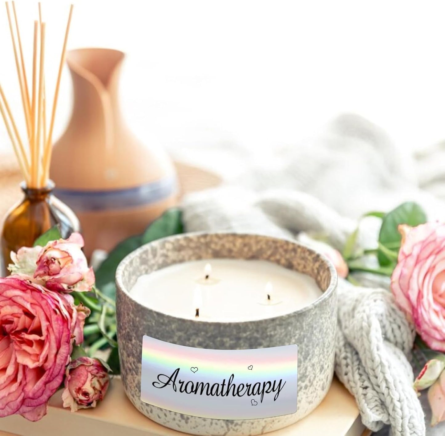 2" x 4" Holographic Thermal Label Stickers,Printable Rainbow Glitter Thermal Printer Sticker Labels for Gift Wrapping, Self-Adhesive Name Price Tag DIY Custom Logo Design (250 pcs)