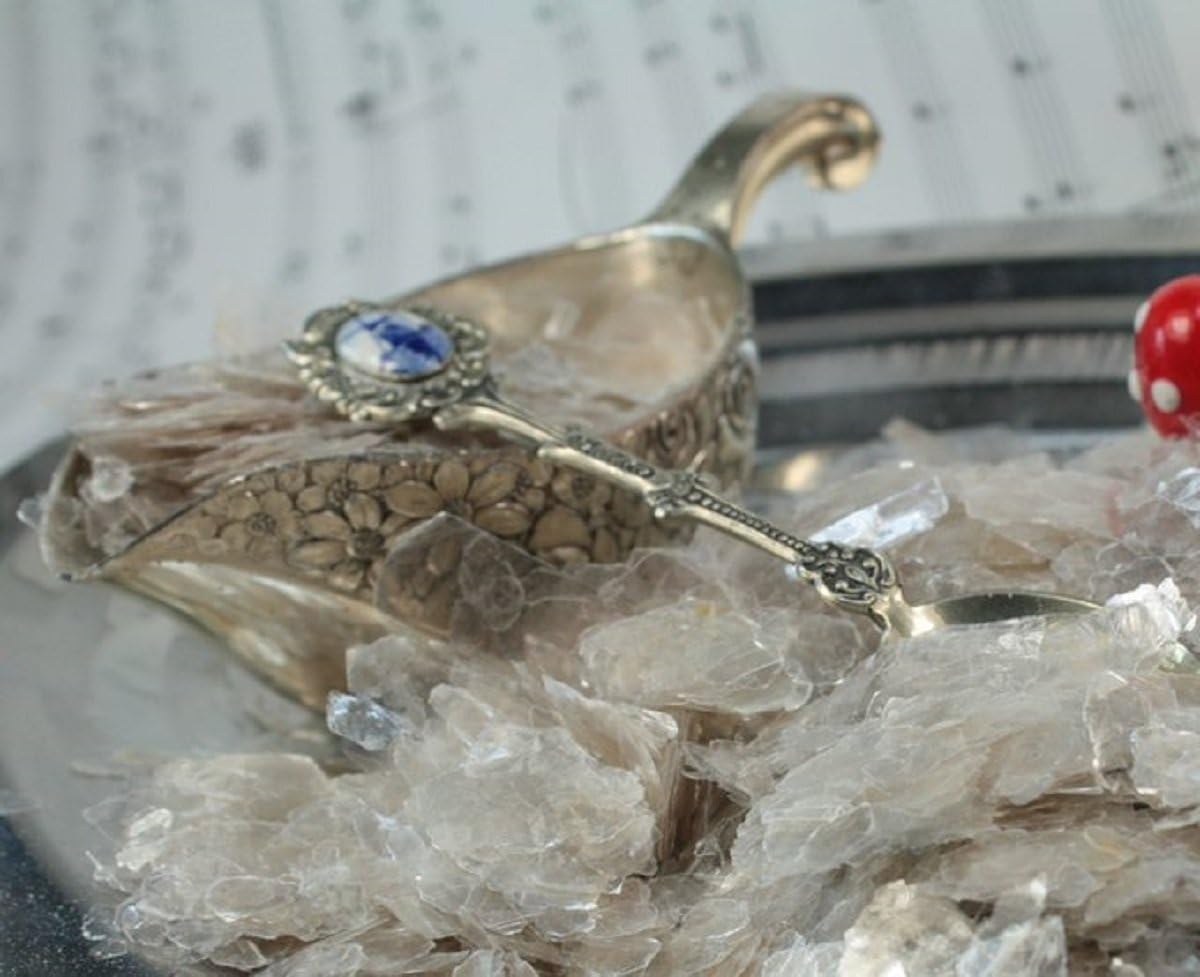 Meyer Imports Natural Mica Flakes - Clear - Pearl - 1 oz - #311-4330