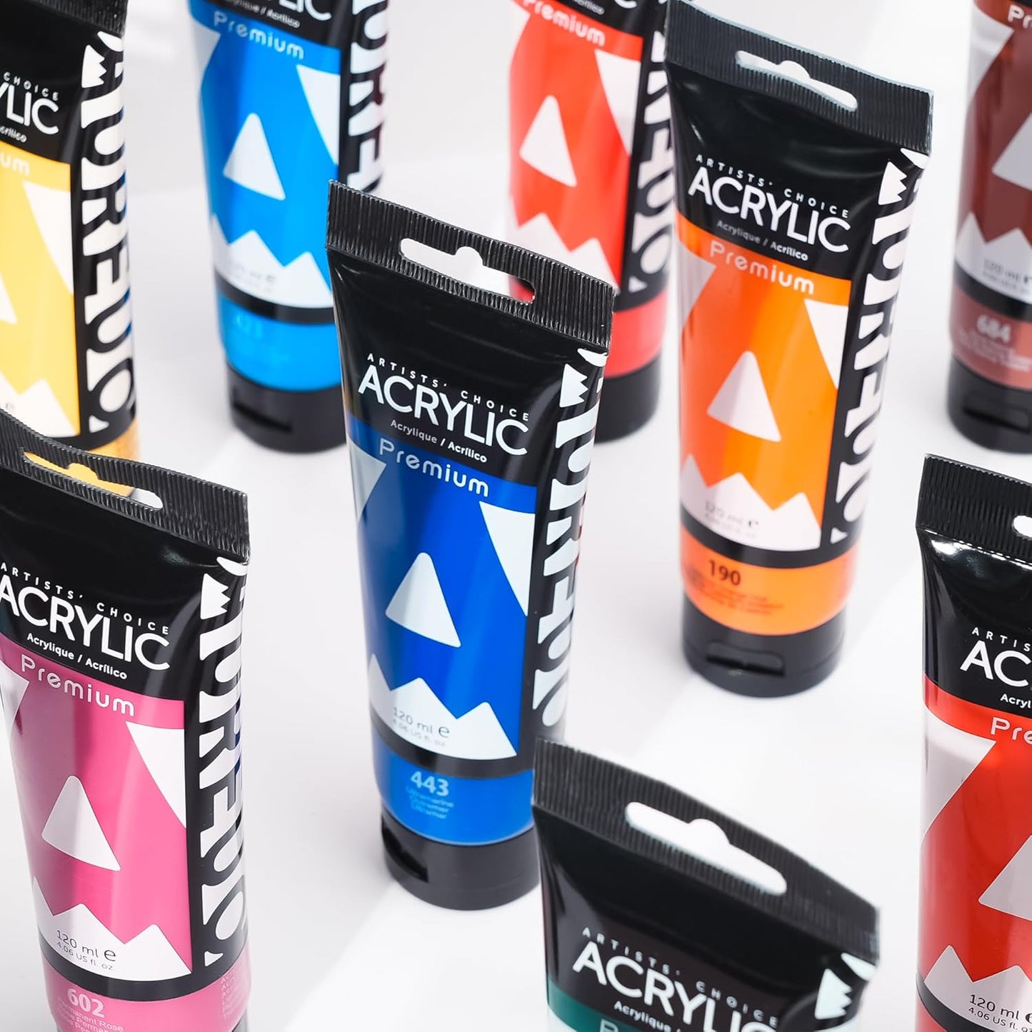 AUREUO Ultramarine Acrylic Paint, 4 Fl Oz / 120ml Single Tube, Rich Pigment Art Craft Paints for Canvas, Rocks, Wood, Ceramic, Fabric - Art Supplies for Beginners, Professionals, Artists