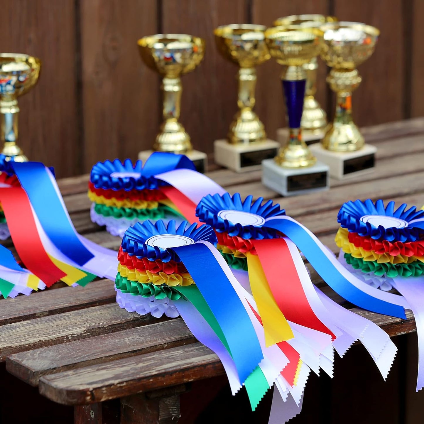 LIUYAXI Blue Double Faced Satin Ribbon, 1" X Continuous 25 Yards, Ribbons Perfect for Gift Wrapping Wedding Bouquet Decor DIY Craft Bow Making & Other Projects