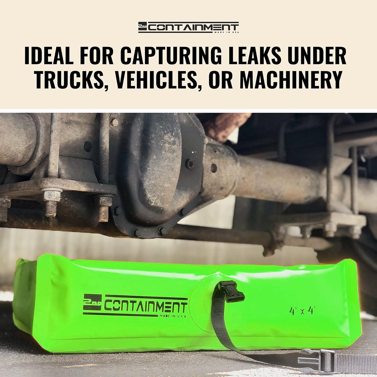 Duck Pond - 4’ x 4’ - Lime Green