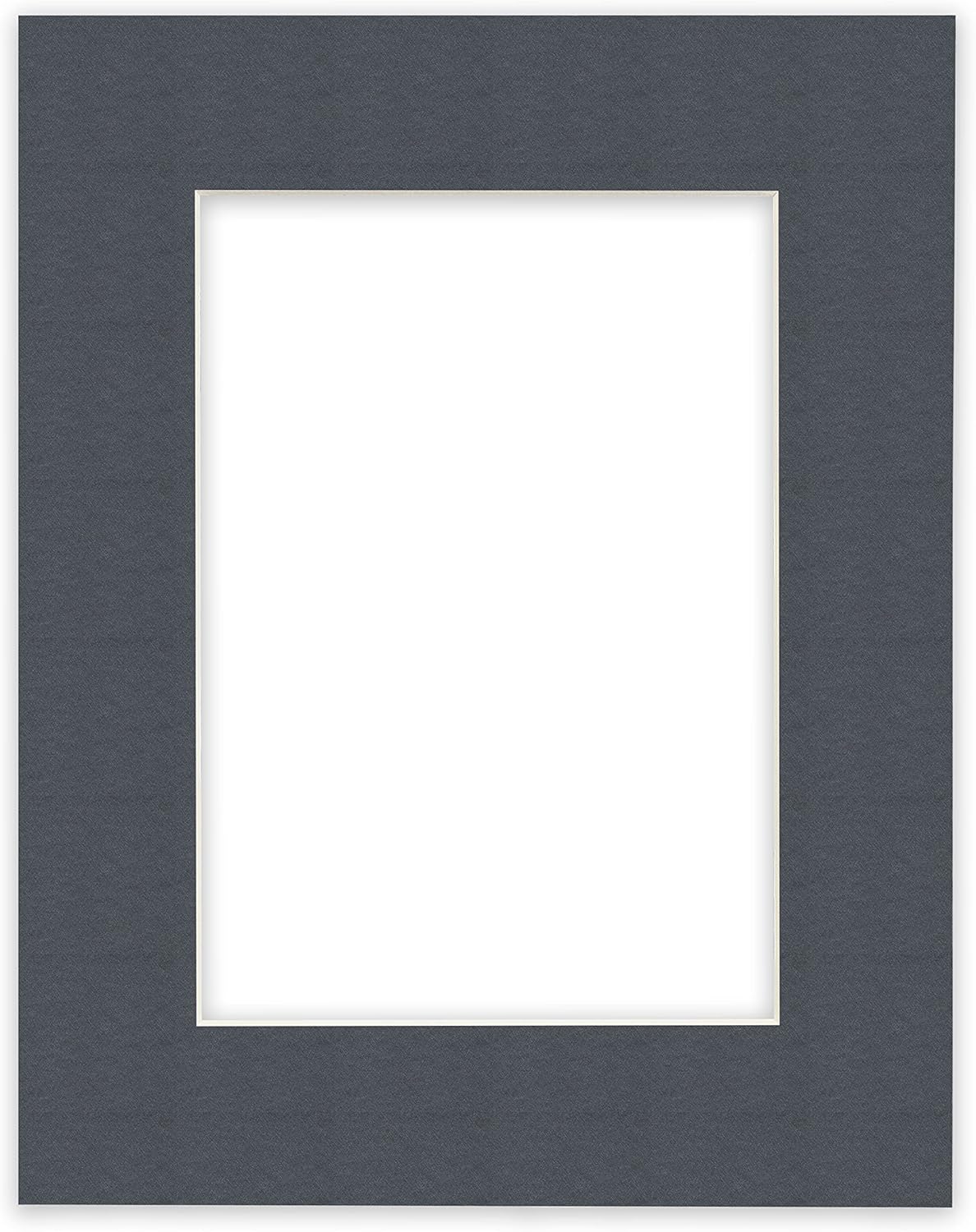 Craig Frames B573 Pre-cut Mat Board for 20x26 Print, 24x30, Graphite Black