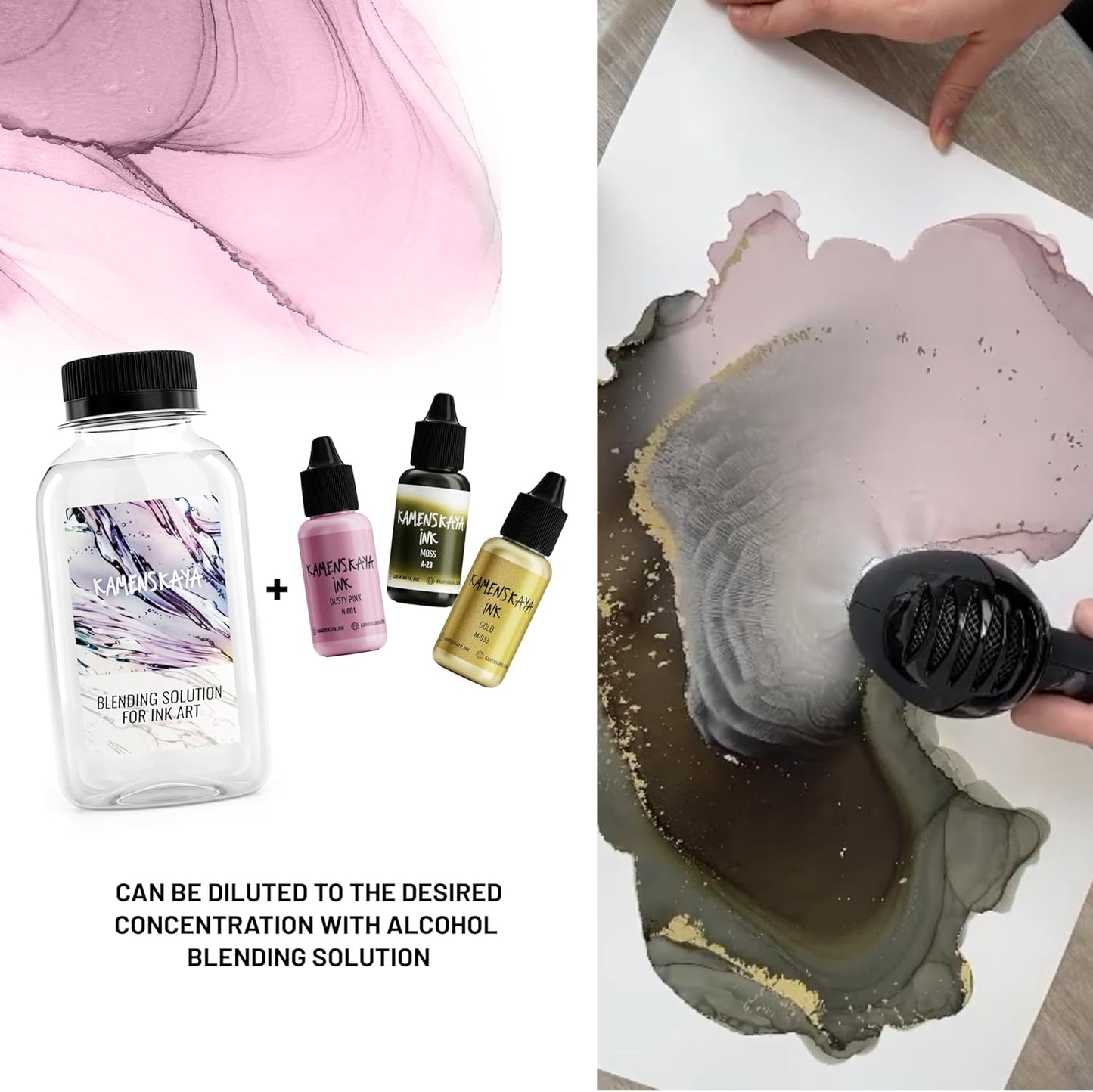 Alcohol Ink Set - 34 Color Variations - Set #21-4 Alcohol Inks x 0.51 fl oz (15 ml)