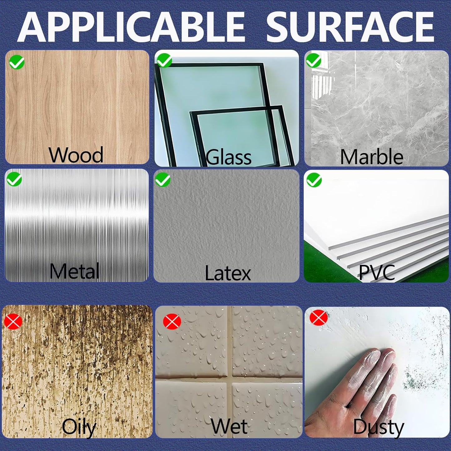 308pcs Clear Museum Gel Glue Dots, Removable Sticky Tack for Wall Hanging, 0.39"x0.78" Mounting Tape for Decor Art Craft Party