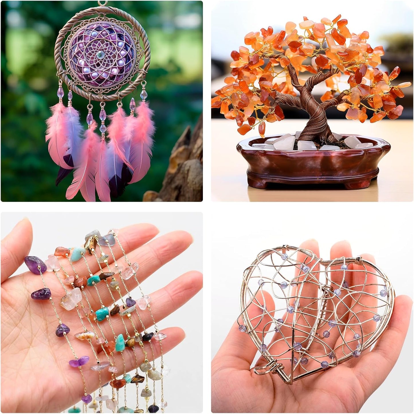 5 Pack Jewelry Pliers Tool Set, Includes Round, Chain, Needle, Bent & Zipper Pliers for Repair, Wire Wrapping & Crafts