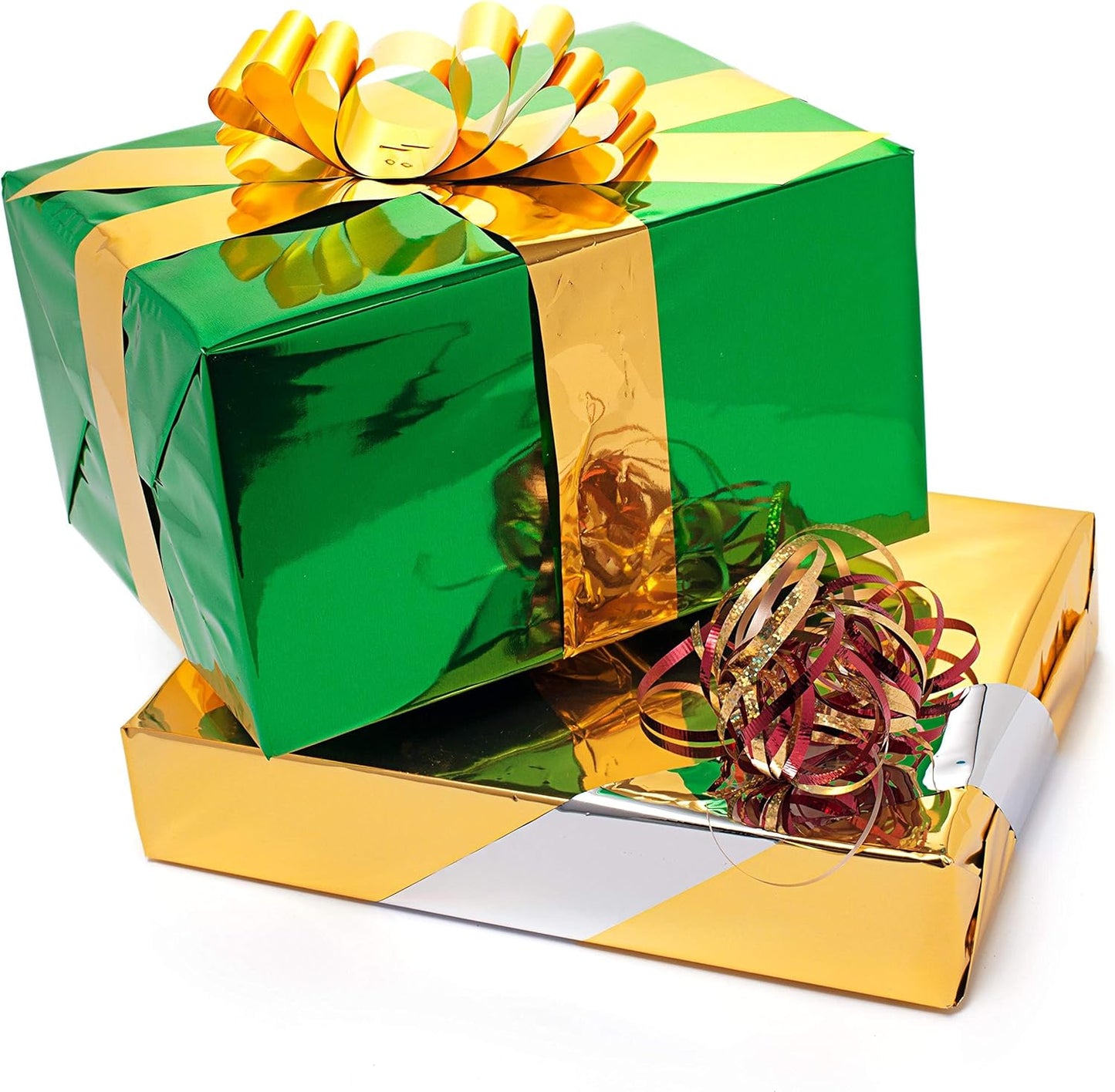 Anderson's Gold Shiny Metallic PVC Roll: 47" x 100' Flame-Resistant Event Decor for Weddings, Parties, Photo Booths, Gift Wrap, Table Covers, Backdrops, Crafts & Holiday Decorations