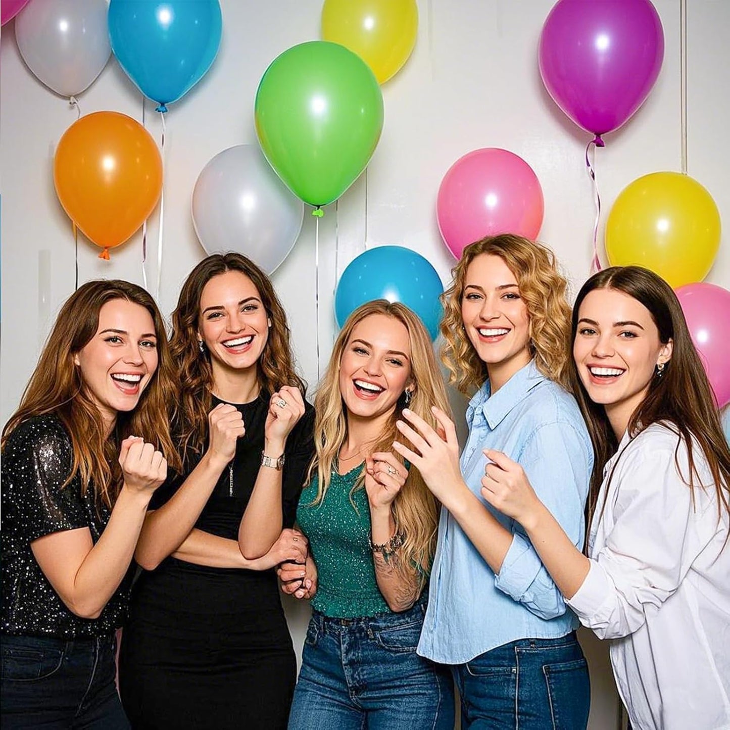 UPINS Glue Points Dots, 1500Pcs Balloon Glue Adhesive Dots Double Sided Removable Glue Tape Dots for Balloons Crafts Decoration, 6 mm