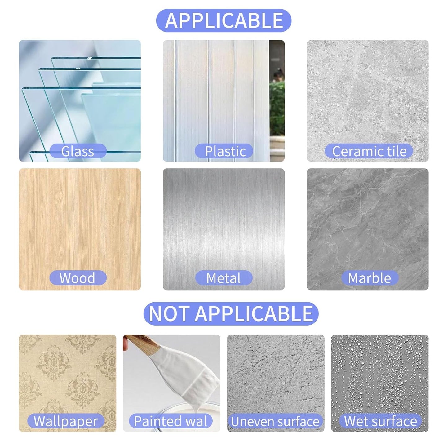 20PCS Heavy Duty Double Sided Adhesive Mounting Circle Tape- Waterproof,Strong Adhesion,Clear, High Strength,No Residue Removability for Hanging,Wall Mounting, Home Decor,Adhesive for Shower