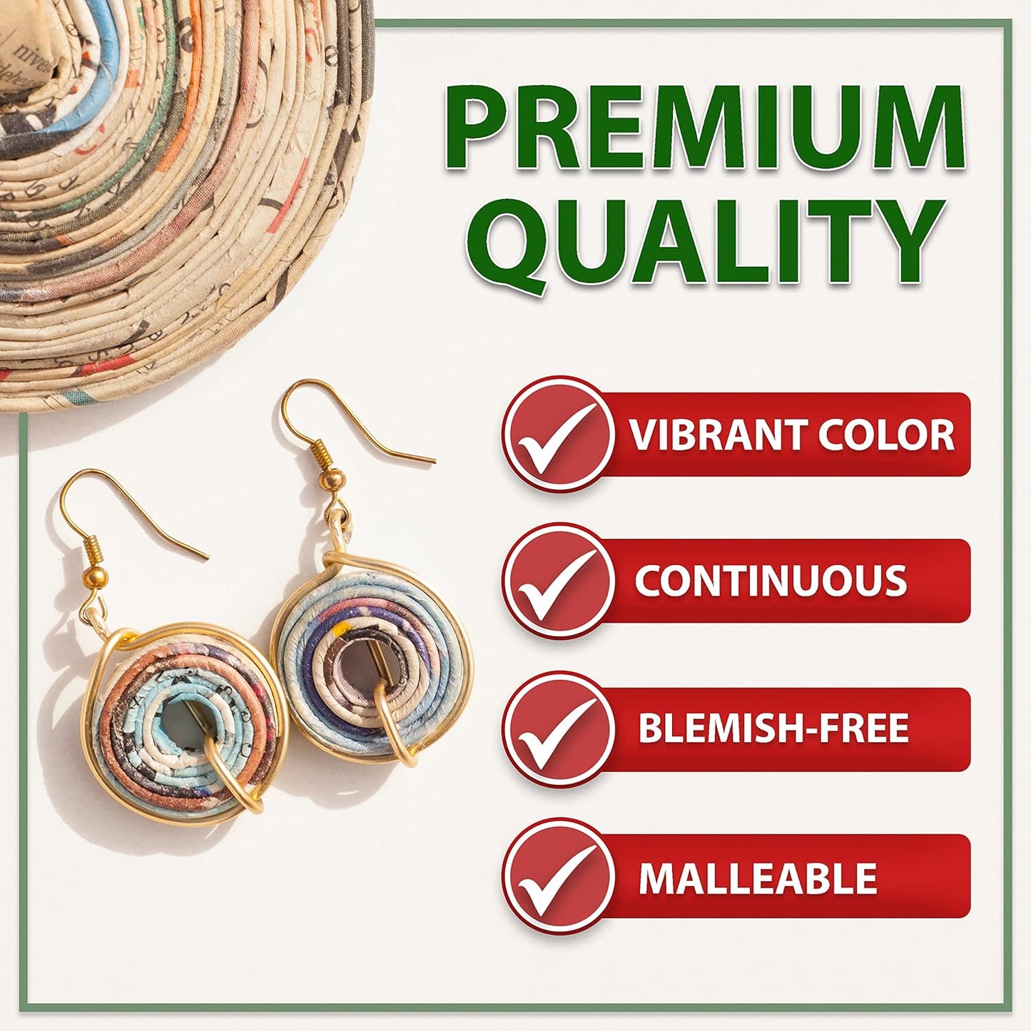 Mandala Crafts 22 Gauge Anodized Aluminum Craft Wire for Jewelry Making - 100 FT Colored Flexible Brown Wire - Bendable for Bonsai Armature Crafting Sculpting