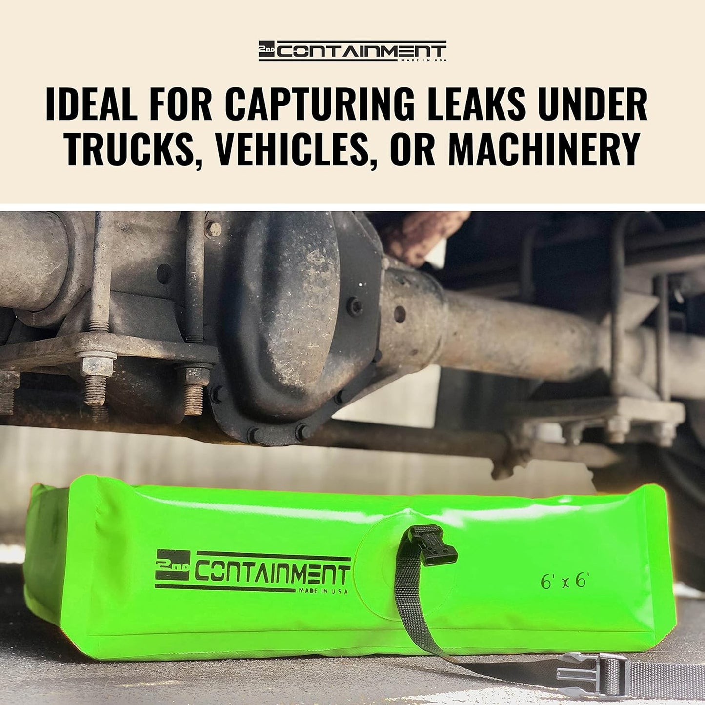 Duck Pond - 6’ x 6’ - Lime Green