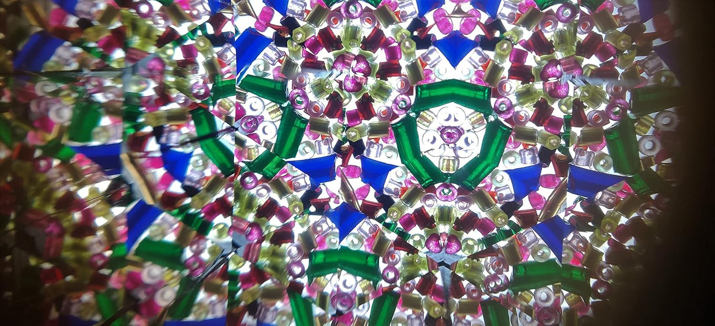 Arch Instruments Egg Shape Wooden Handheld Size Kaleidoscope, Multi, Standard