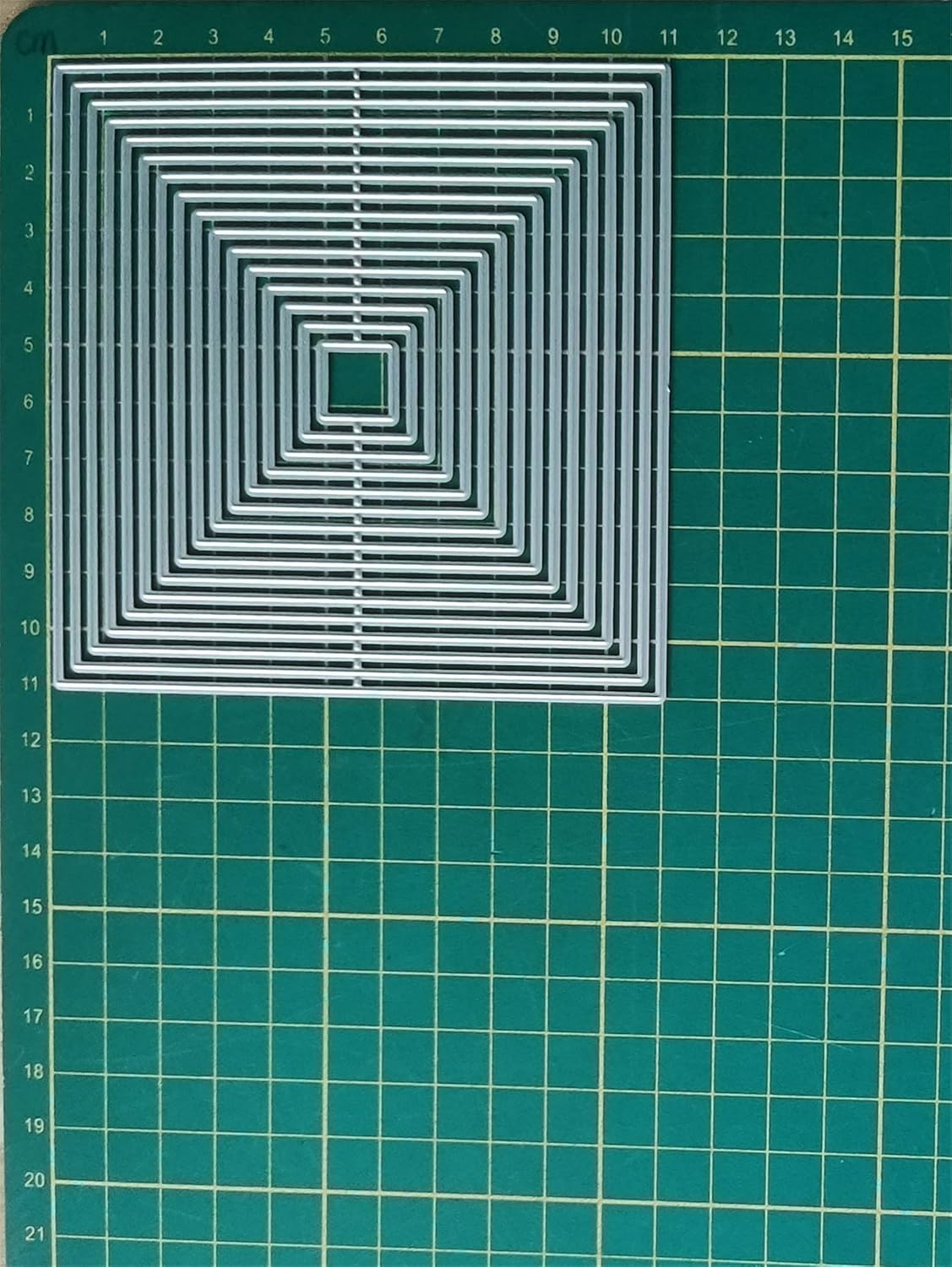 Cutting Dies Metal Stencils Scrapbooking Tools Flowers Lace Frame DIY Embossing Template for Paper Card Making Album Arts Crafts Supplies (Square Set)