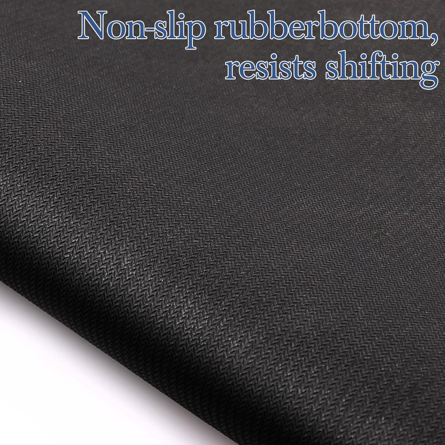 Mahjong Mat for Table 33''x33'', Non-Slip Mahjong Cloth Cover with Game Rules, Mahjong Tablecloth for Poker, Board Games Table Mat, Card Games, Tile Games, Dominoes (Blue)