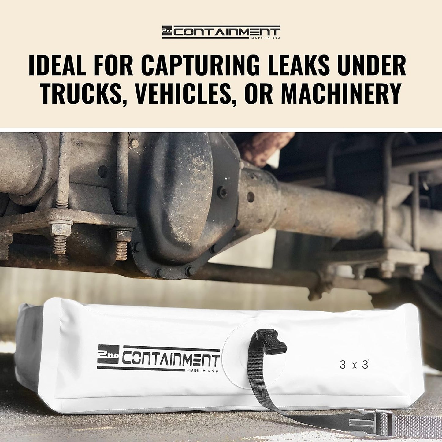 Duck Pond - 3’ x 3’ - White