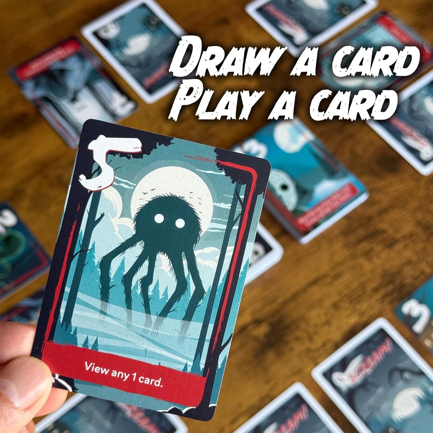 Scream! Card Game – Spooky, Silly Fun for Game Night | Easy to Learn | Plays in Under 30 Minutes | 3-5 Players | Great for Teens, Adults & Families | From Creators of One Night Ultimate Werewolf