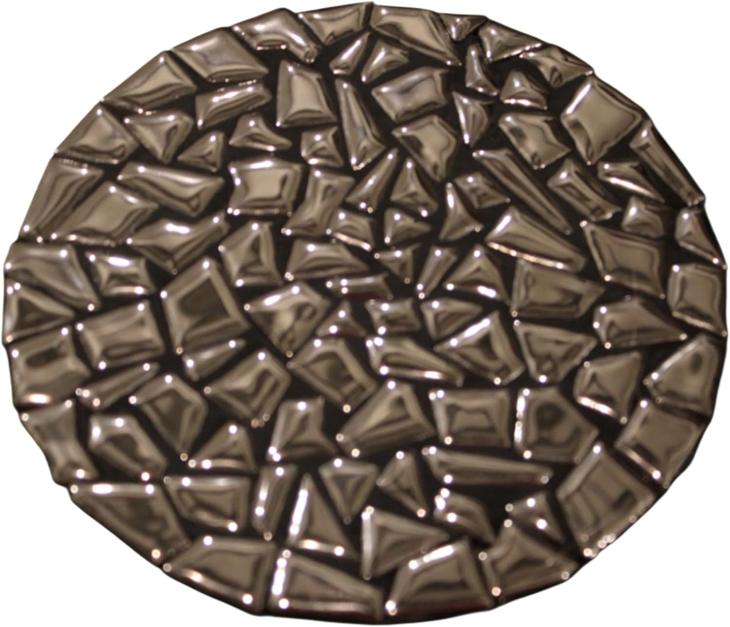 Ceramic Mosaic Tiles for Crafts & Art Projects 200 Grams Vibrant Colors Pieces Fit Together Like a Puzzle Endless Creative Ideas for Mosaic Art DIY Hobbies Small Sizes (Metallic Gold)