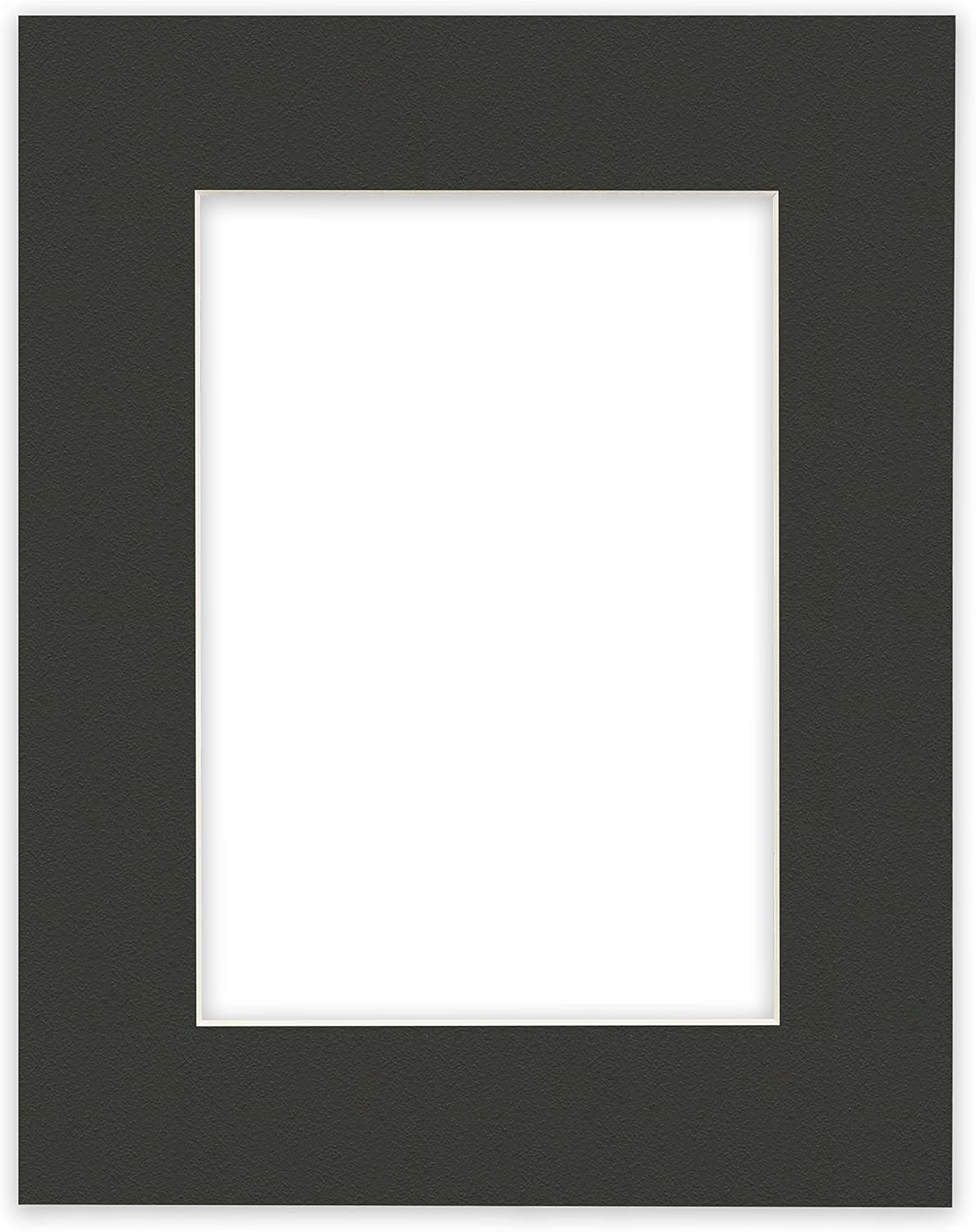 Craig Frames B572 Pre-Cut Mat Board for 20x20 Print, 24x24, Pebble Black