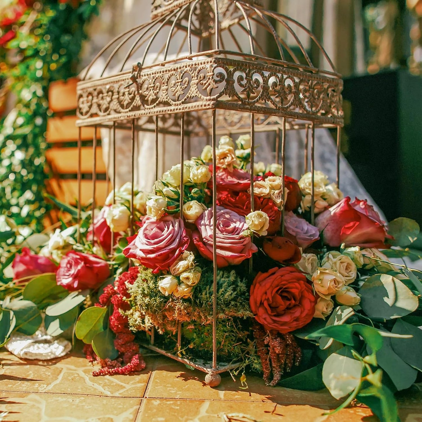 Max Shape Round Floral Foam Blocks,Large Dry Floral Foam for Artificial Flowers,Craft Project,Wedding Aisle Flowers,Arty Decoration 6 Pack (9.84'')