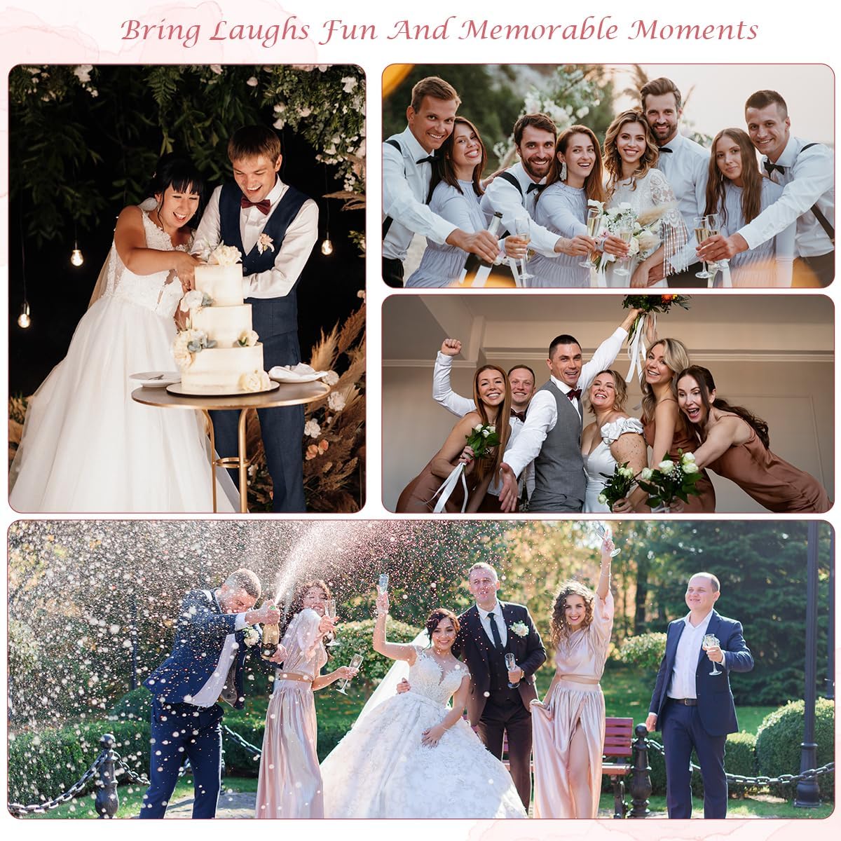 Bridal Shower Games Cards, Advice for The Happy Couple, Bridal Shower Games 25 Guests, Engagement Party Wedding Games for Guests, Pink Ribbon Bow Wedding Party Supplies - E10