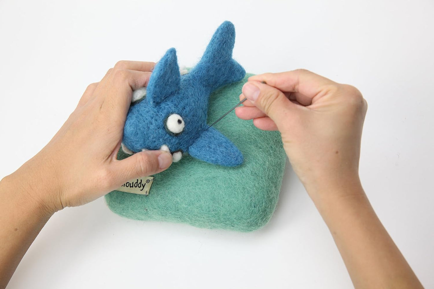 Woolbuddy Needle Felting Wool Mat ā 6x6x1.5 Inch Pad for Felting Projects ā Durable, Eco-Friendly Alternative to Foam Felting Pads ā Ideal for Felting Supplies & Tools (Lavender)