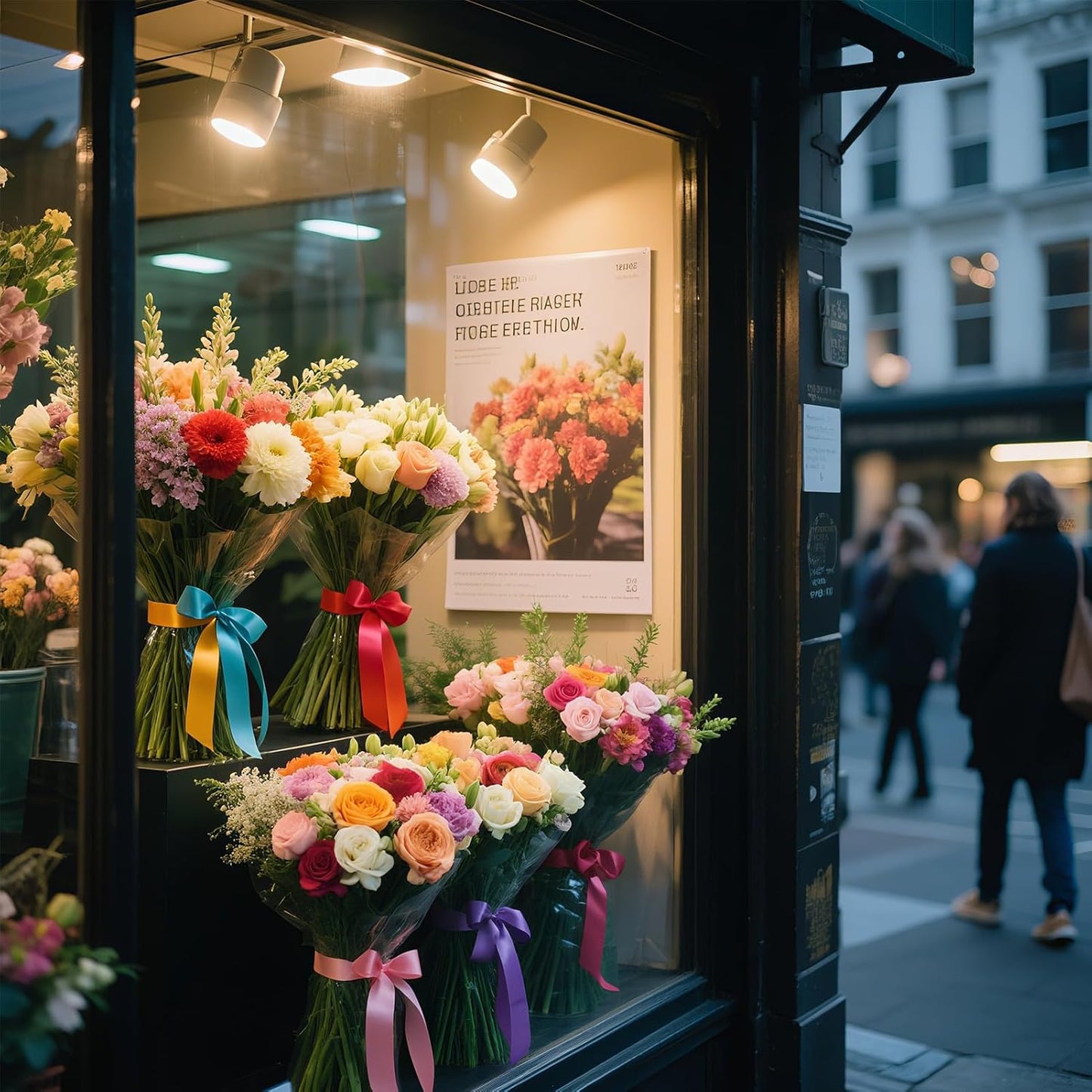 Assorted Green Satin Ribbon 1 Inch Set, 50 Yards Double Faced Pack, Into The Forest 10 Colored Ribbon Bulk for Gift Wrapping, Crafts, Flower Bouquet, Eco Environment, Earthy Day, Forest Wedding