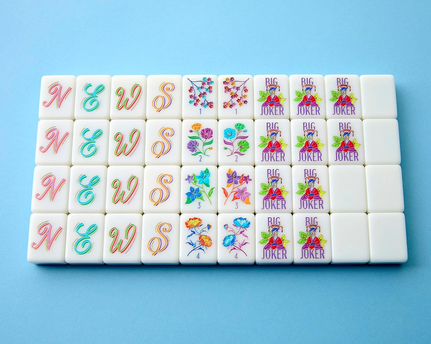 Blossom Mahjong Tiles