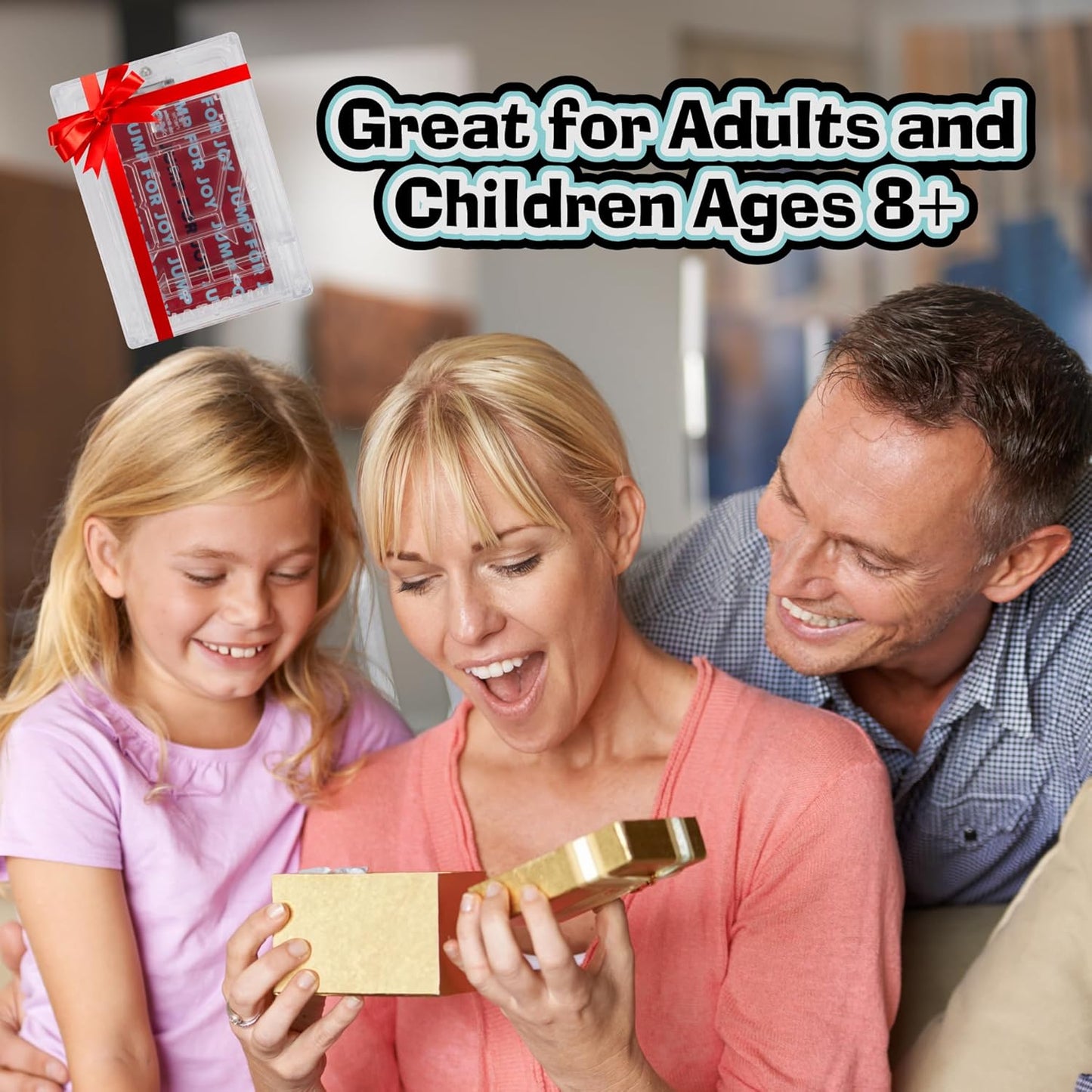 BILZ Money Puzzle - Brain Teasing Maze for Cash or Gift Cards - Fun Way to Give Gifts - Perfect for Easter Baskets and Holiday Presents - Reusable Puzzle for Kids, Adults and All Ages (2 Pack)