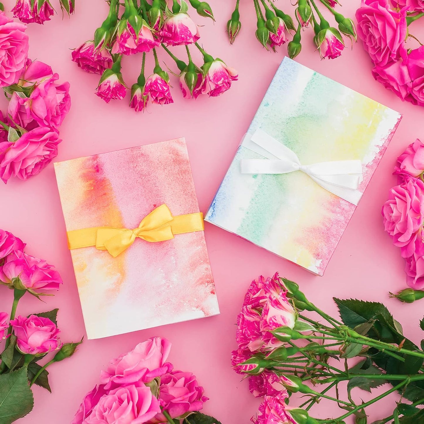 LIUYAXI Yellow Double Faced Satin Ribbon, 1/8" X Continuous 100 Yards, Thin Ribbons Perfect for Gift Wrapping Wedding Invitation Card Hair Bows Tag Floral Arrangement DIY Craft