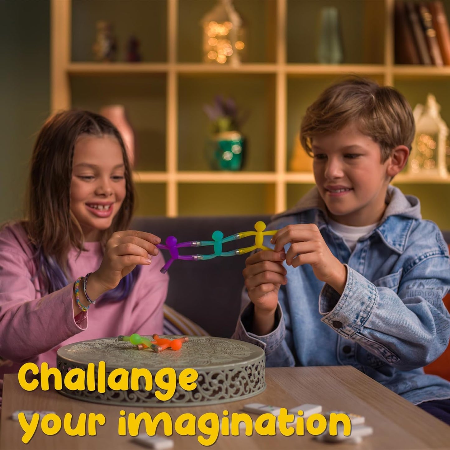 Boxgear Magnet Men – 10-Piece Magnetic Travel Toys: Magnetic Kids Toys, Road Trip Toys for 1-3 | Easter Basket Stuffers for Kids