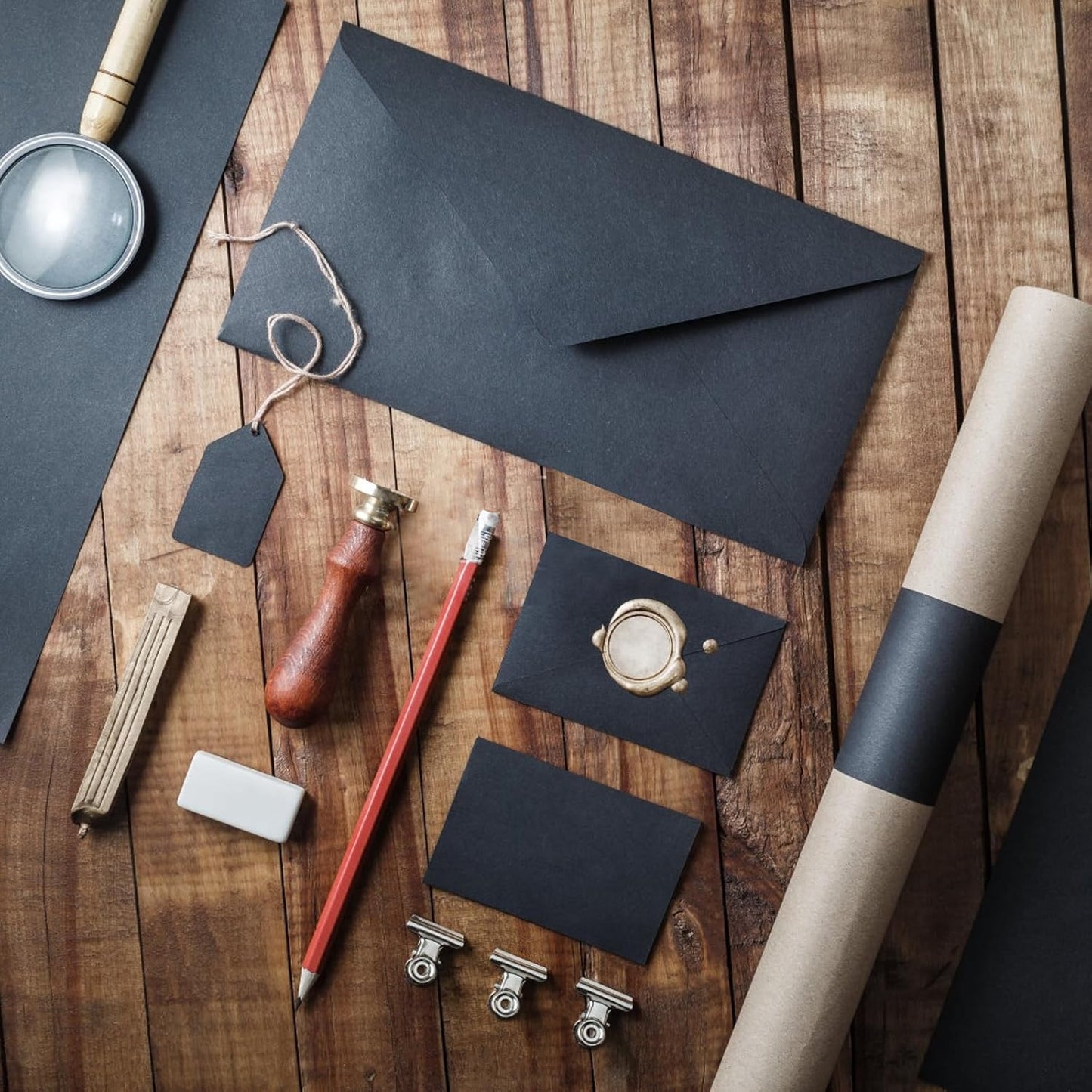 MAXECHO 8.5" × 11" Black Colored Cardstock Bulk 150 Sheets Construction Paper Card Stock Printer Paper for DIY Art Crafts, Cricut Card Making, Scrapbooking, Drawing, Invitations, 180 GSM