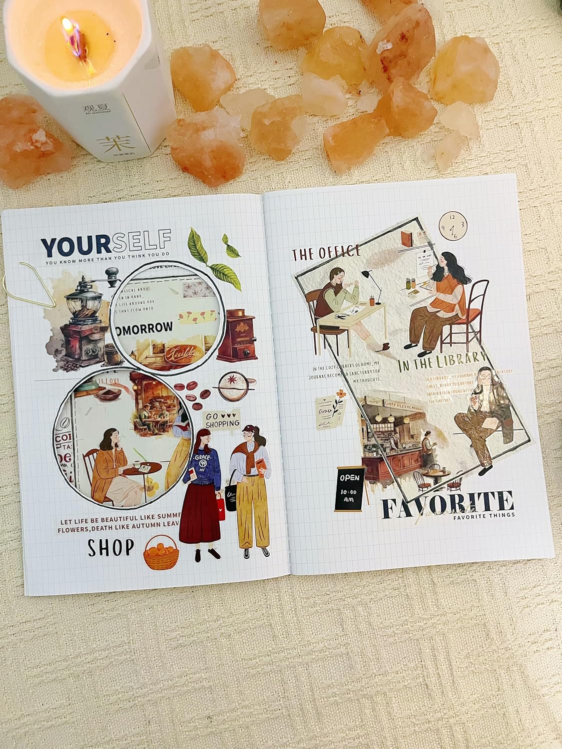 WT Pre-Cut Planner’s Day Washi Tape Set, 2 Rolls, Original Designs, Decorative Masking Tape for Journals, Planners, Scrapbooking, DIY Paper Projects