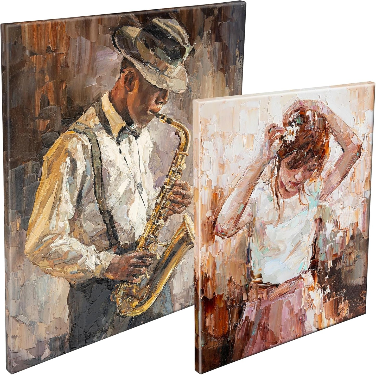 Centurion Deluxe Professional Oil Primed Linen Stretched Canvas, 11oz Linen, 12x36 - Box of 6, 0.67" Deep Canvases, Kiln-Dried Stretchers, Back Stapled, Premium Medium Weight Canvas for Oil Paintings