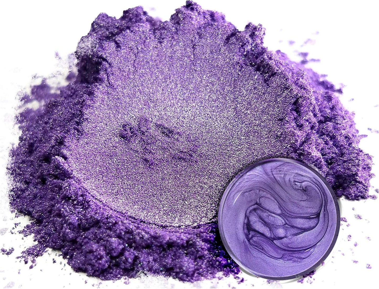 Eye Candy Pigments Premium Purple Mica Powder - Kanpanyura (50gr) - for Epoxy, Resin, Soap, Paint, Woodworking, Acrylic Pouring, Bath Bombs, Fishing Lures - DIY Arts and Crafts Additive