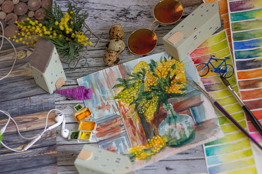 The Art of Digital Detox: Mindful Crafting for Stress Relief