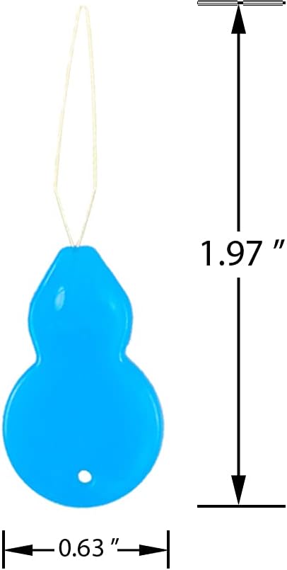 Eketirry Plastic Needle threaders, 50Pcs Needle Threader Hand Machine Sewing Tool for Sewing Crafting, Knitting Craft, Quilting, DIY Art, Color Random (50)