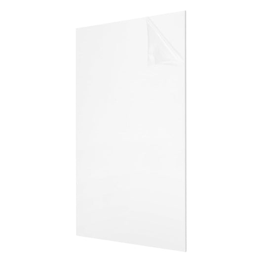 uxcell Acrylic Sheets 12x8 Inch Acrylic Panel 1/8 Inch-3mm Plastic Board for Picture Frames Sign Holders DIY Display Projects Craft, White