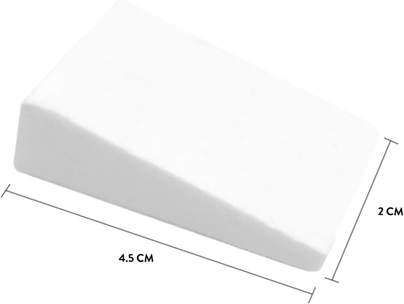 Artist's Choice Paint Sponge Wedges, for Art & Home Projects, Face Painting, Halloween and Pumpkins, Easy Texture Application & Even Coverage, Angled Foam Painting Tool, Latex Free, Pack of 100