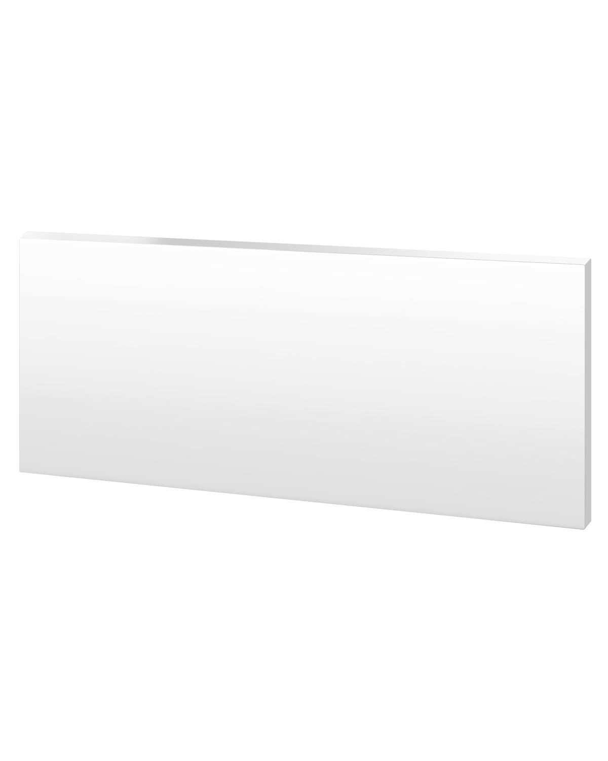 VEVOR HDPE Plastic Sheet Board, 1 Pack High Density Polyethylene Sheet Plastic Panel, 24 x 48 Inch 1/2 Inch Thick Customizable Plastic Panels, for DIY Crafts, Heavy Duty Industrial Equipment, White