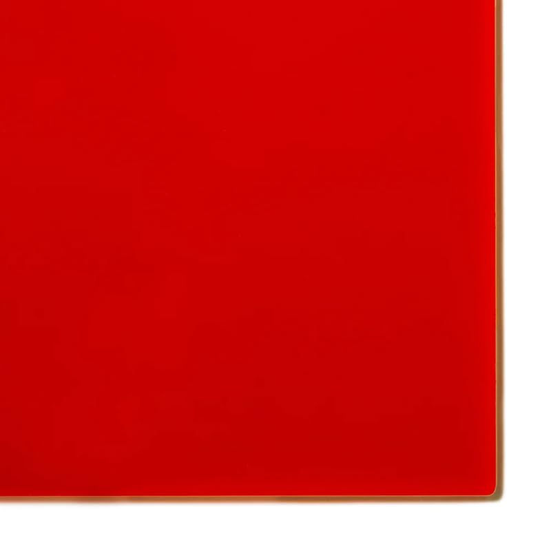 KastLite Colored Acrylic Sheets Nominal 24" x 24" - Plastic Sheet Easy to Cut, Saw, Shape, Laser Cut - Ideal for Arts & Crafts & DIY Projects- Durable, Lightweight, Scratch Resistant - Red 2 Pack
