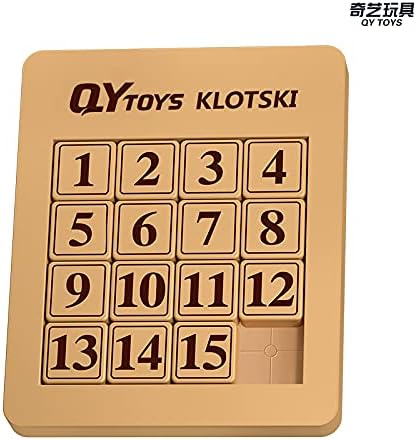 Cuberspeed magnetized Klotski Puzzle Slide Number Puzzle Puzzle Brain Teasers Toy Tangram Jigsaw Intelligence 15 Klotski Puzzle