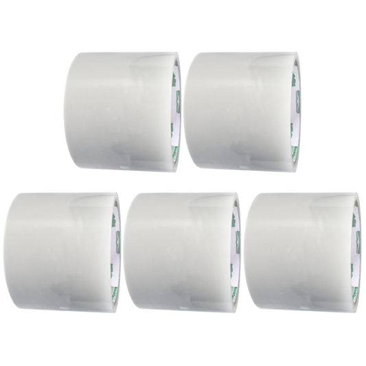 BookGuard 3 Inch Stretchable Clear Book Repair Tape, Clear Poly Tape, 15 Yards per Roll - Case of 5