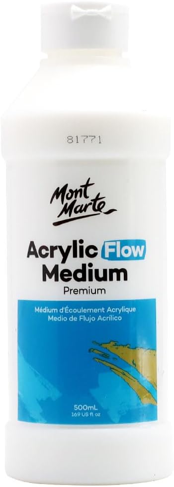Mont Marte Premium Acrylic Flow Medium 16.9oz (500ml)