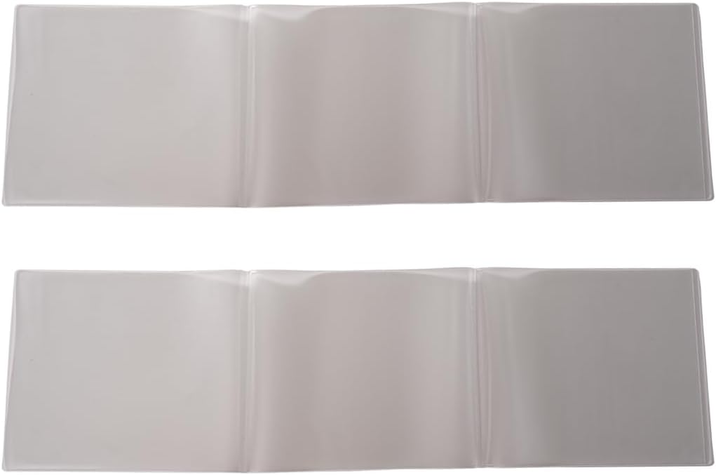 aoG Mahjong Card Holder, Large Print, 2 Pcs, for Mah Jongg Hands and Rules, Non Glare, PVC Plastic, Soft, Durable, 2025