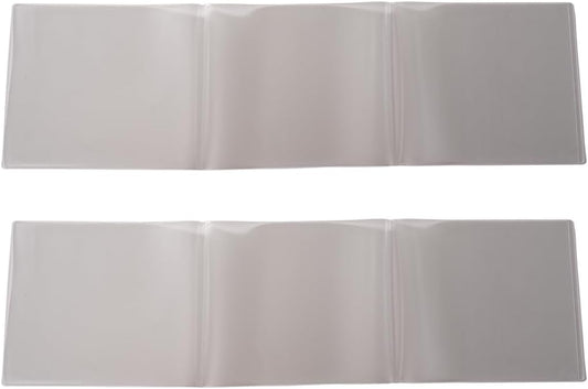 aoG Mahjong Card Holder, Large Print, 2 Pcs, for Mah Jongg Hands and Rules, Non Glare, PVC Plastic, Soft, Durable, 2025