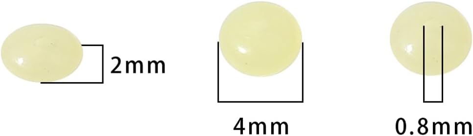 Natural Lemon Jade Disk Stone Beads 4x2mm 160pcs Rondelle Loose Semi Gemstone Beads for Jewelry Making Design