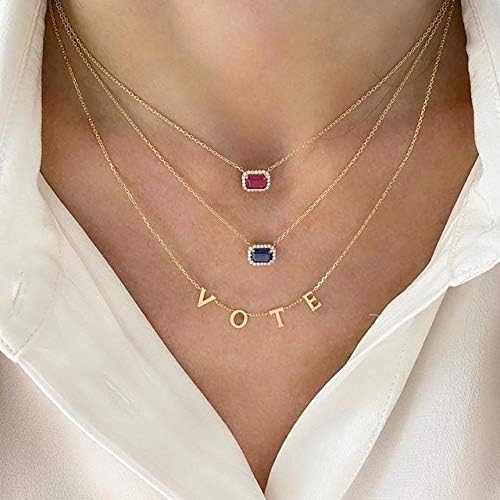 ALEXCRAFT Wholesale 12 PCS Gold Plated Brass Flat Cable Chain Finished Necklace Chains Bulk for Jewelry Making(20 Inch(2MM))